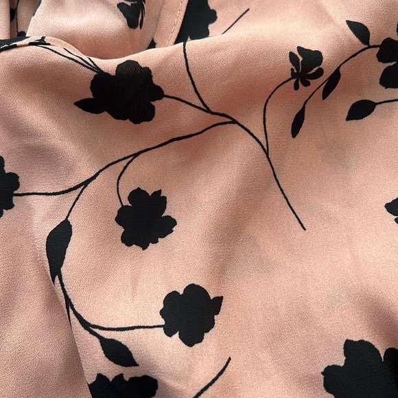 Sienna Sky Womens Peplum Sleeveless Blouse Strappy Tie Sz M - Picture 5 of 5